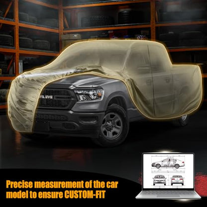 Waterproof Truck Covers for CrewCab 5.5 ft (Truck-235 Inch)