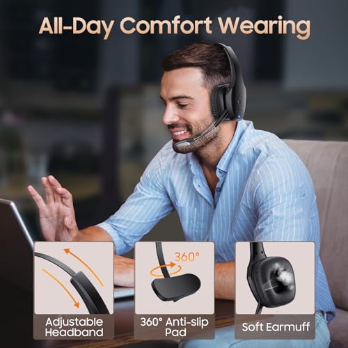 Trucker Bluetooth Headset (Black)