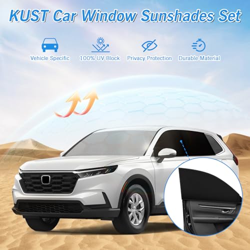 Windshield Sun Shade Umbrella for Honda CR (5-Piece Set | Fits Honda CRV 2023-2026)