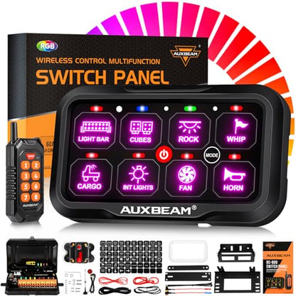 8 Gang Switch Panel RC (RC800-8 Gang With Wireless Remote)