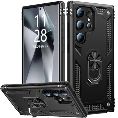 for Galaxy S25 Ultra Case (Galaxy S25 Ultra (Large 6.9") / Black)