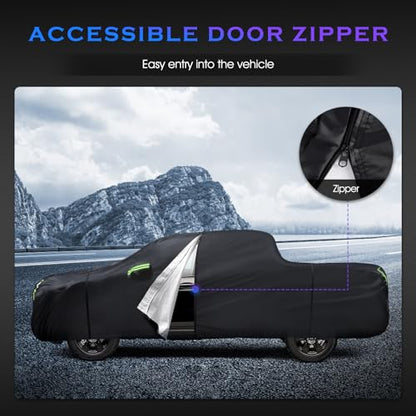 Car Cover Custom Fit for Honda Ridgeline 2006 (Fit for Honda Ridgeline Black)