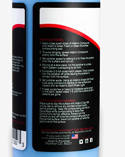 2 Step Polishing System 12oz Combo (2-Step System - 3.5" Pads)