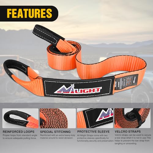 3" x 8' Tree Saver Tow Strap Lab Tested 31 (3in x 8ft Tow Strap / Straps)