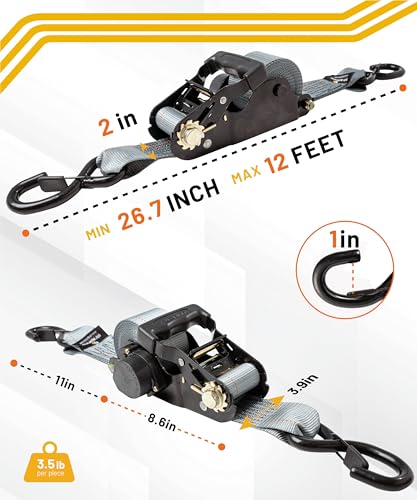 Retractable Ratchet Tie (Gray)