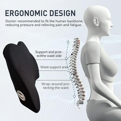 Make Relaxing Lumbar Support Pillow (Backsaver-eight)