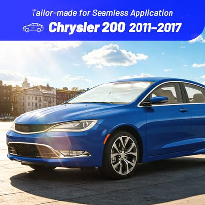 Windshield Sun Shade for Chrysler 200 2011 (Fit for Chrysler 200 2011-2017)