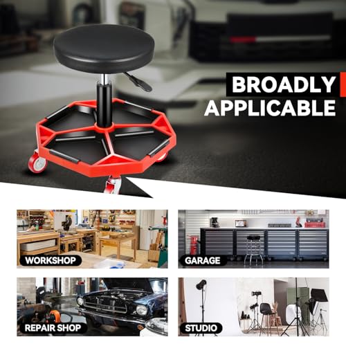 Mechanic Stool (Red)