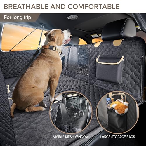 XL Truck Back Seat Extender for Dogs (Black for Trucks / For Large Truck)