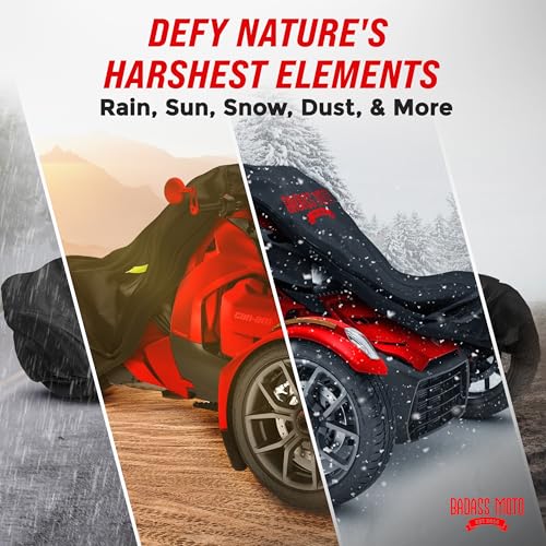 Waterproof for Can (Badass Black / [RYKER] 95"L x 61"W x 41"H)