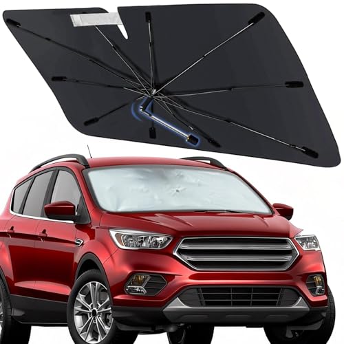 Windshield Sun Shade Umbrella for Ford Escape 2013 (Fit for Ford Escape 2013-2019)