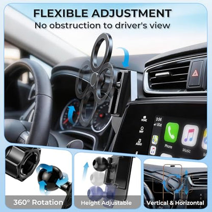 Car Phone Holder for Honda CRV CR (Fit for 2017-2022 CRV, 5/7-Inch)