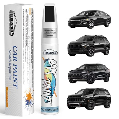 Mosaic Black Metallic (For chevrolet / Mosaic Black Metallic(GB8/WA384A) for Blazer/Bolt/Camaro/Colorado/Equinox/Malibu/Silverado/Trailblazer/Traverse/Trax/Aveo/Cruze/Sonic/Spark/Volt)