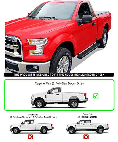 Running Boards 5 (Black / 5 Inches)