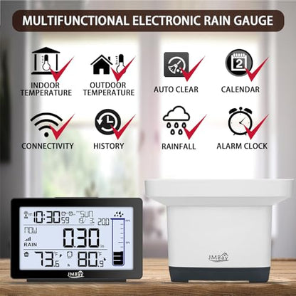 Wireless Rain Gauge Outdoor (Digital Wireless Rain Gauge)