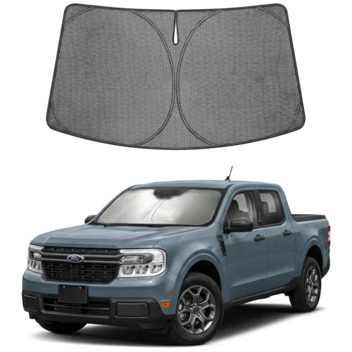 Custom Fit Car Windshield Sun Shade for 2022 (2022-2026 Ford Maverick)