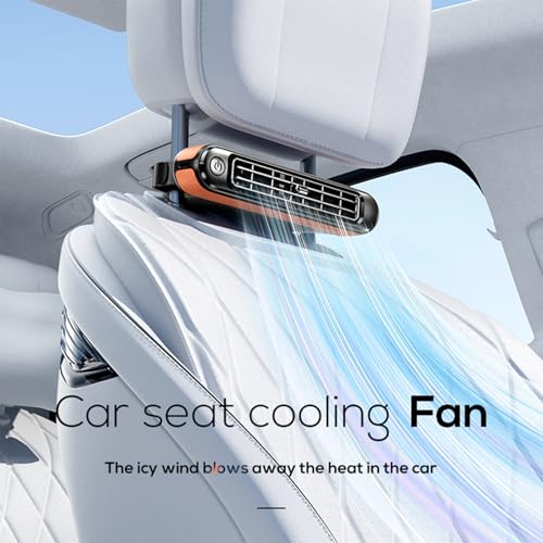 Upgrade Car Seat Cooling Fan (B-Brown)