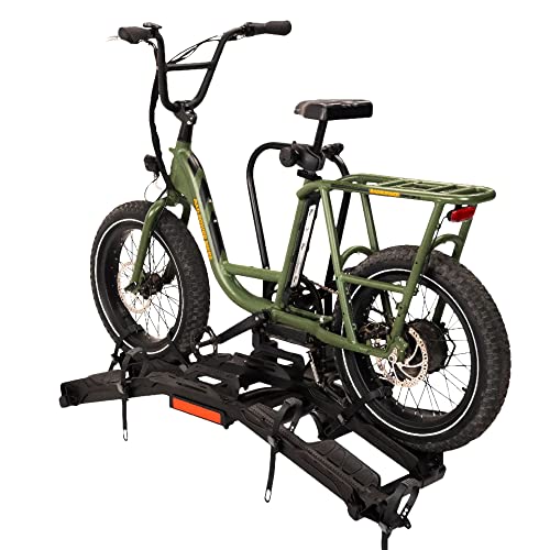 Destination E Hitch Bike Rack with Ramp for 2 Bikes (Ebikes)
