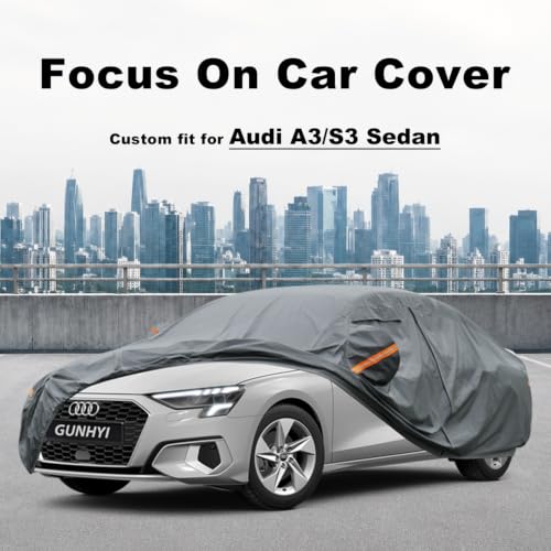 Premium Car Cover Custom Fit Audi A3 (02 Audi / 2.02 Audi A3/S3/RS3 Sedan)