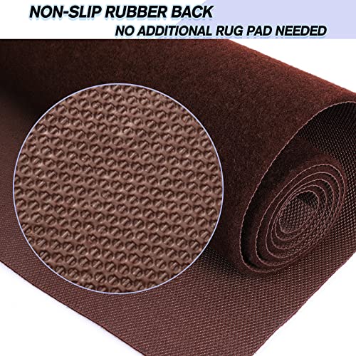 Custom Size Backed Non (Brown / 4FT*32FT)