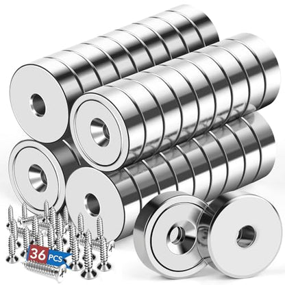 Magnets Neodymium Magnet 20LBS Strong Heavy Duty Rare Earth 36 P (20 lbs)