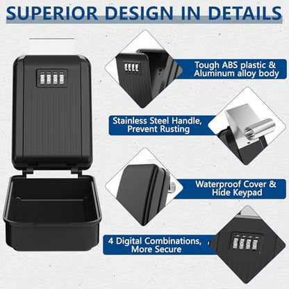 Car Window Lock Box for Turo (Car Lock Box)