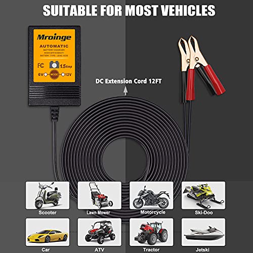 Smart Battery Charger (6V/12V @ 1.5 AMP)