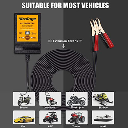 Smart Battery Charger (6V/12V @ 1.5 AMP)