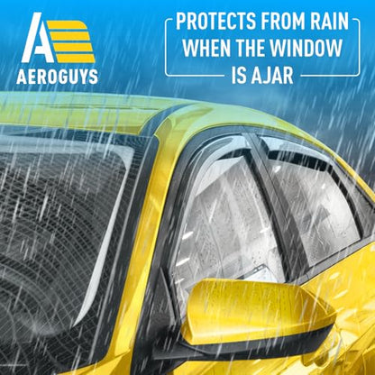 Extra Durable Window Deflectors in (For Hyundai Elantra 21-26)