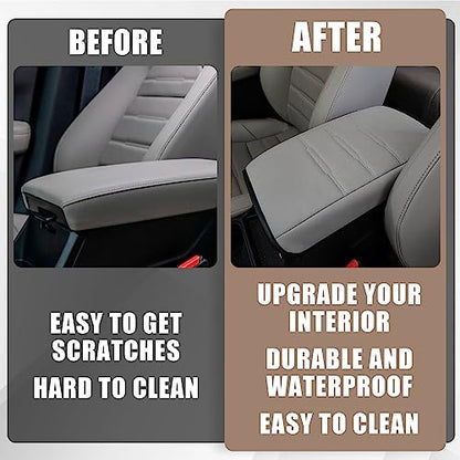 Armrest Cover for 2023+ Honda CR (11) 23+ |CR-V| Gray/Gray Stitching, Regular)