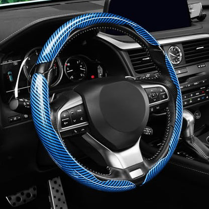 3pcs Carbon Fiber Anti (Glossy Blue / Universal (3pcs))
