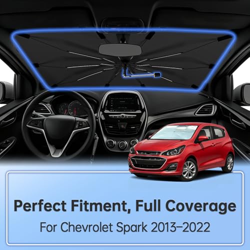 Windshield Sun Shade Umbrella for Chevrolet Spark 2013 (for C*hevrolet Spark 2013–2022)