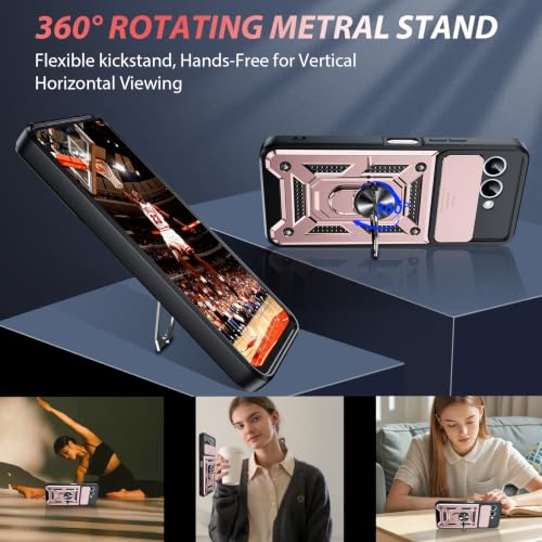 for T Mobile Revvl 8 Case (T-Mobile Revvl 8 (6.5") / Rose Gold)