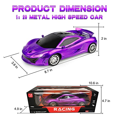 Remote Control Car for Girls (Purple)
