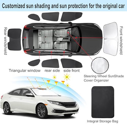 Window Shades for Honda Civic 2016 (Honda Civic 2016-2021)