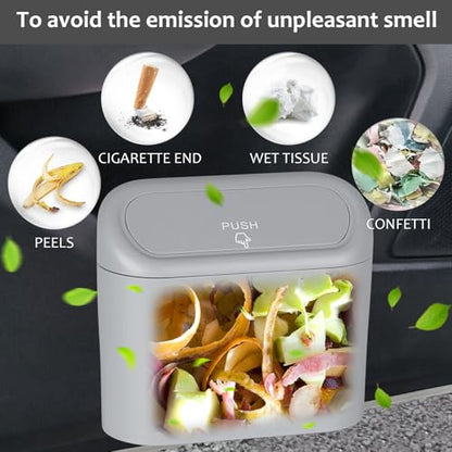 Car Trash Can (Grey)