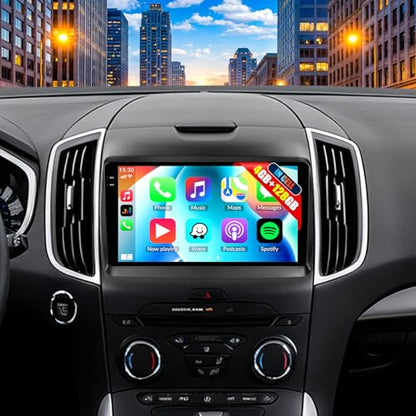 4G+128G Car Radio Stereo for Ford Edge 2015