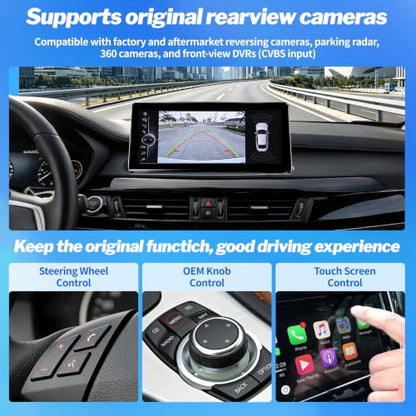 Wireless CarPlay Andriod Auto Touchscreen for BMW X5 X6 F15 F16 2014