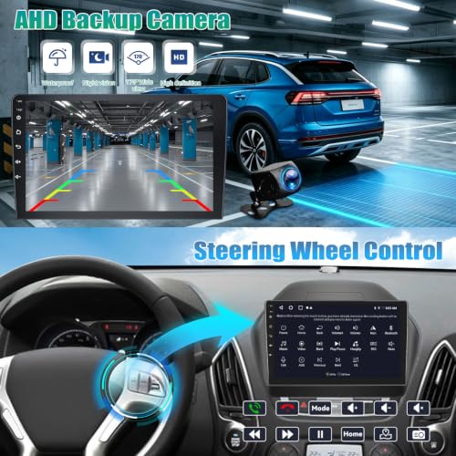 2+64G Android Car Stereo for Hyundai Tucson IX35 2010 (4-Core 2+64G with CarPlay 26UI)