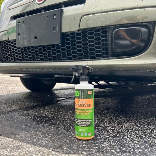 Bug Remover All Purpose Exterior Cleaner & Degreaser to Wipe Away Bugs on Plastic (16 Fl Oz (Pack of 1))
