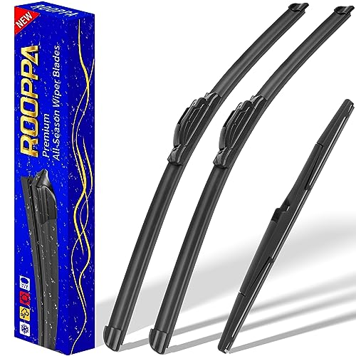 3 Wipers Fits Lexus RX450h (26"/22"/16"(Set of 3))