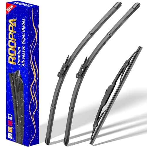 3 Wipers Fits GMC Acadia 2013 (24"+21"+10")