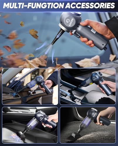 Car Vacuum Portable 6 (Blue Gray)