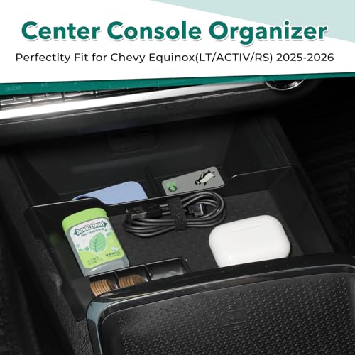 Silicone Center Console Organizer for Chevy Equinox