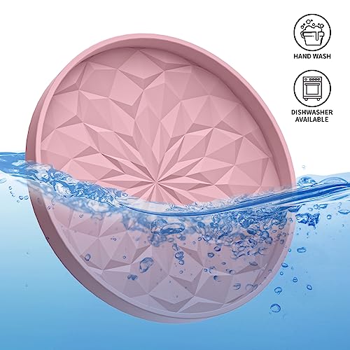 Car Coasters for Cup Holders [4 Pack] (4 Pack-dusty Rose)