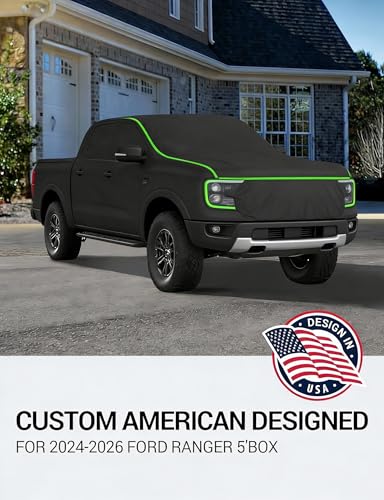 Custom Fit Car Cover for 2024 (Ford Ranger)
