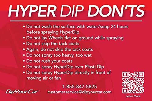 com HyperDip Paint (11 Ounce (Pack of 1) / Shadow Black)