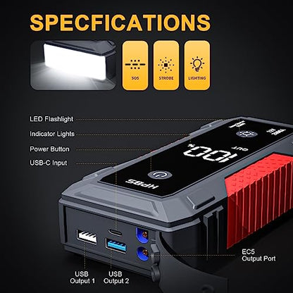 H50 Jump Starter (Red)