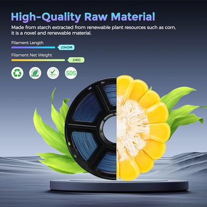 PLA Filament 1.75mm + (Nebula Purple)