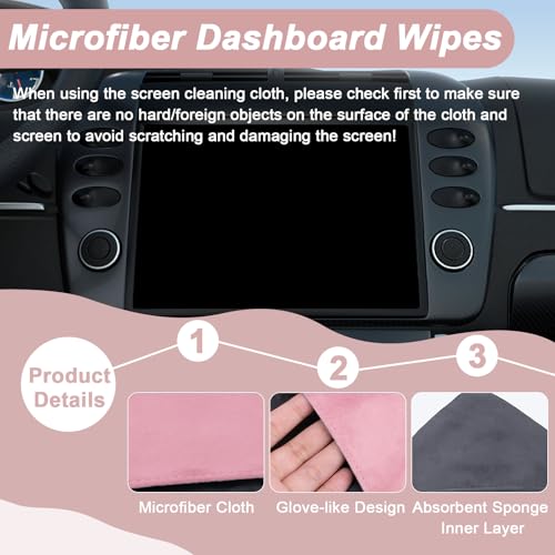 Car Screen Cleaner (Pink& Grey)